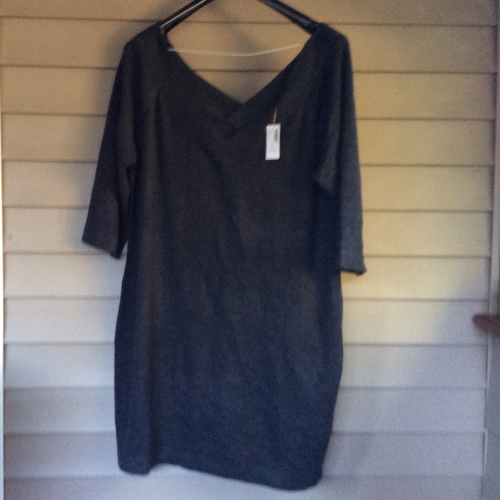 NWT Reitman’s V-Neck Off Shoulder Sweater Dress